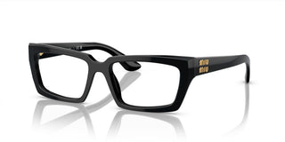 Miu Miu VMU 04XV women Black Geometric Eyeglasses