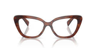 Miu Miu VMU 05VV women Havana Squared Eyeglasses