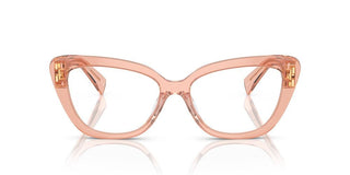 Miu Miu VMU 05VV women Pink Squared Eyeglasses