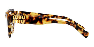 Miu Miu VMU 05VV women Havana Squared Eyeglasses