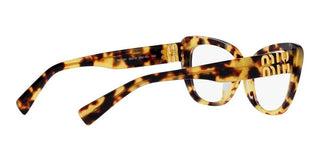Miu Miu VMU 05VV women Havana Squared Eyeglasses