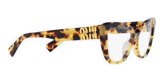 Miu Miu VMU 05VV women Havana Squared Eyeglasses