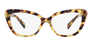 Miu Miu VMU 05VV women Havana Squared Eyeglasses