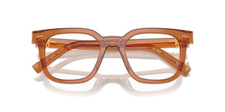 Miu Miu Vmu 06xv Women Brown Squared Eyeglasses