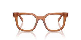 Miu Miu Vmu 06xv Women Brown Squared Eyeglasses