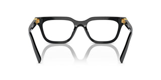 Miu Miu Vmu 07xv Women Black Geometric Eyeglasses