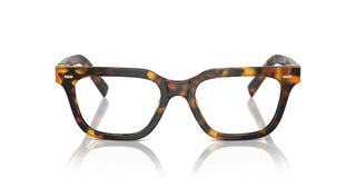 Miu Miu Vmu 07xv Women Havana Geometric Eyeglasses