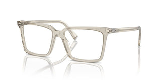 Miu Miu Vmu 08xv Women Grey Squared Eyeglasses