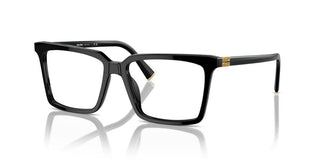 Miu Miu Vmu 08xv Women Black Squared Eyeglasses