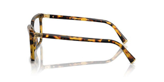 Miu Miu Vmu 08xv Women Havana Squared Eyeglasses