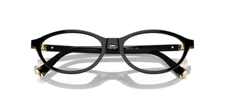 Miu Miu Vmu 09xv Women Black Geometric Eyeglasses