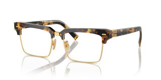 Miu Miu Vmu 11xv Women Havana Squared Eyeglasses