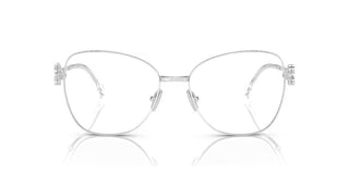 Miu Miu VMU 50XV women Silver Geometric Eyeglasses