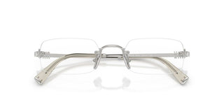 Miu VMU 50YV women Silver Geometric Eyeglasses