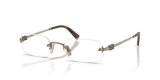 Miu VMU 50YV women Gold Geometric Eyeglasses