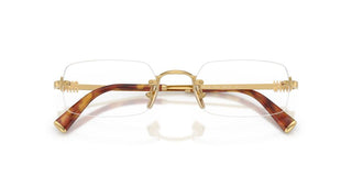 Miu VMU 50YV women Gold Geometric Eyeglasses