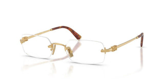 Miu VMU 50YV women Gold Geometric Eyeglasses