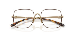 Miu VMU 51YV women Brown Geometric Eyeglasses