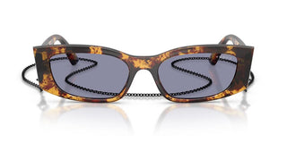 Vogue Vo5655su Women Havana Rectangle Sunglasses