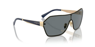 Vogue Vo 4302s Women Gold Shield Sunglasses