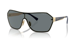 Vogue Vo 4302s Women Gold Shield Sunglasses