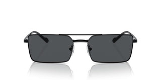 Vogue Vo 4309s Men Black Rectangle Sunglasses