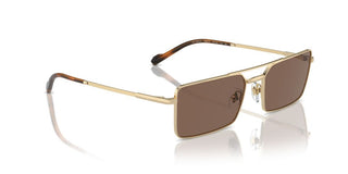 Vogue Vo 4309s Men Gold Rectangle Sunglasses