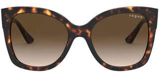 Vogue VO 5338S women Havana Oversize Sunglasses