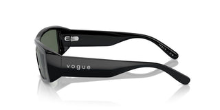 Vogue Vo 5442sm Women Black Rectangle Sunglasses