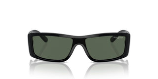 Vogue Vo 5442sm Women Black Rectangle Sunglasses