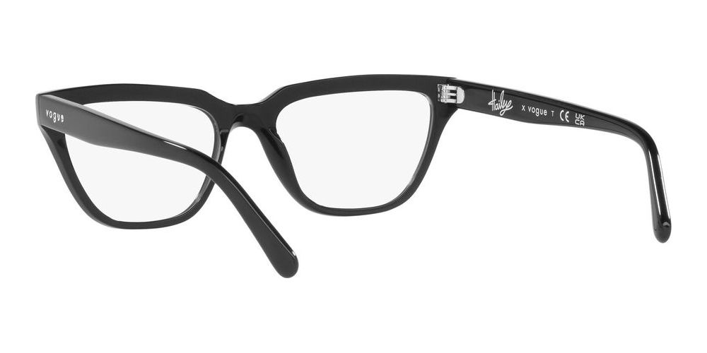 Vogue Vo 5443 Hailey Bieber X Vogue Eyewear Women Black Geometric