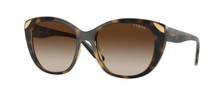 Vogue VO 5457S women Havana Geometric Sunglasses