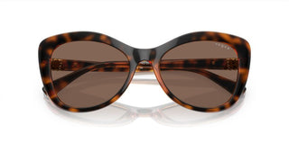Vogue VO 5515SB women Havana Butterfly Sunglasses