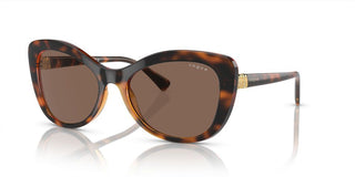 Vogue VO 5515SB women Havana Butterfly Sunglasses