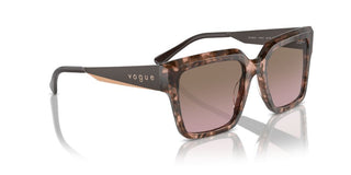 Vogue Vo 5553s Women Brown Squared Sunglasses
