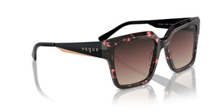 Vogue Vo 5553s Women Brown Squared Sunglasses