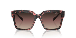 Vogue Vo 5553s Women Brown Squared Sunglasses