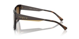 Vogue Vo 5553s Women Havana Squared Sunglasses