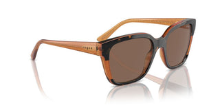 Vogue Vo 5558s Women Havana Squared Sunglasses