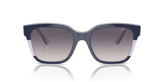 Vogue Vo 5558s Women Blue Squared Sunglasses