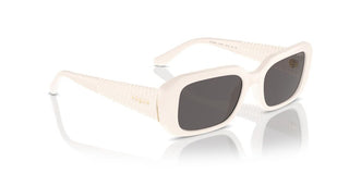 Vogue Vo 5565s Women White Rectangle Sunglasses