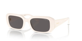 Vogue Vo 5565s Women White Rectangle Sunglasses