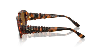 Vogue Vo 5565s Women Havana Rectangle Sunglasses