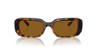 Vogue Vo 5565s Women Havana Rectangle Sunglasses