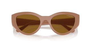 Vogue Vo 5566s Women Brown Cat Eye Sunglasses