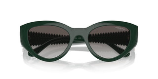 Vogue Vo 5566s Women Green Cat Eye Sunglasses