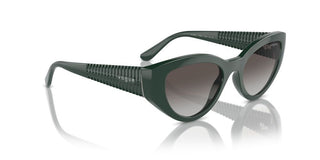 Vogue Vo 5566s Women Green Cat Eye Sunglasses