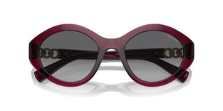 Vogue Vo 5576sb Women Red Oval Sunglasses