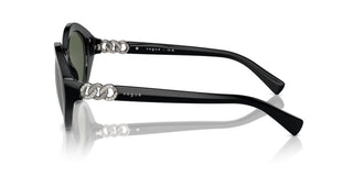 Vogue VO 5576SB women Black Oval Sunglasses