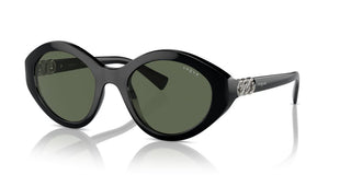 Vogue Vo 5576sb Women Black Oval Sunglasses